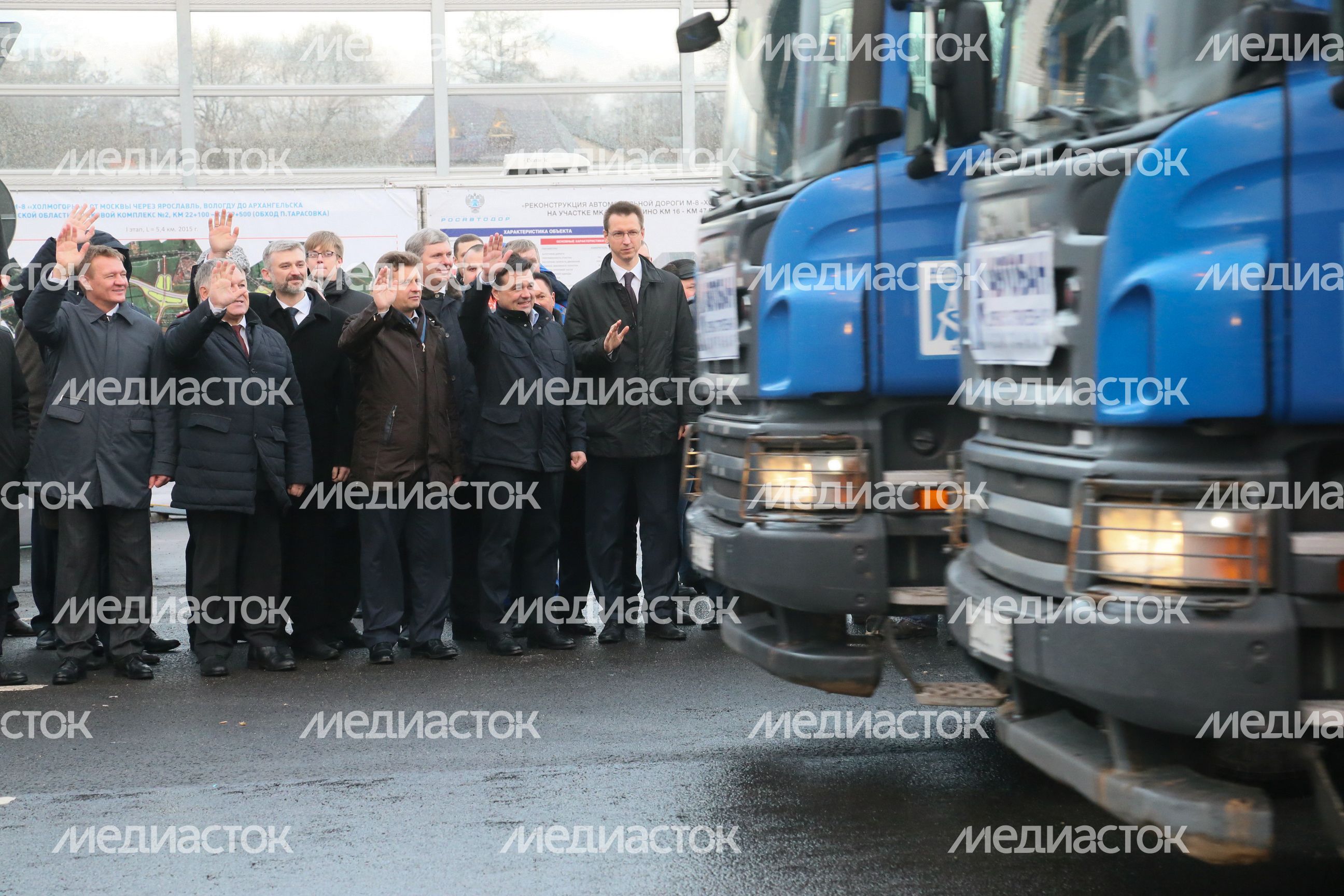 Открытие транспортного обхода Тарасовки на трассе М-8 Открытие транспортного обхода Тарасовки на трассе М-8