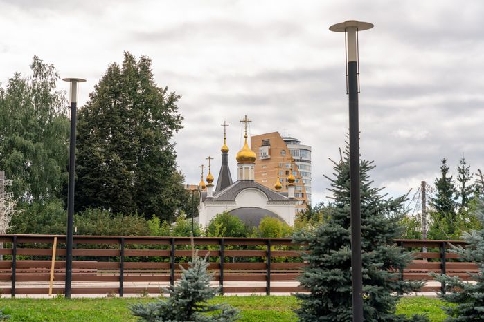 Лето в парке культуры и отдыха имени Виктора Талалихина в Подольске