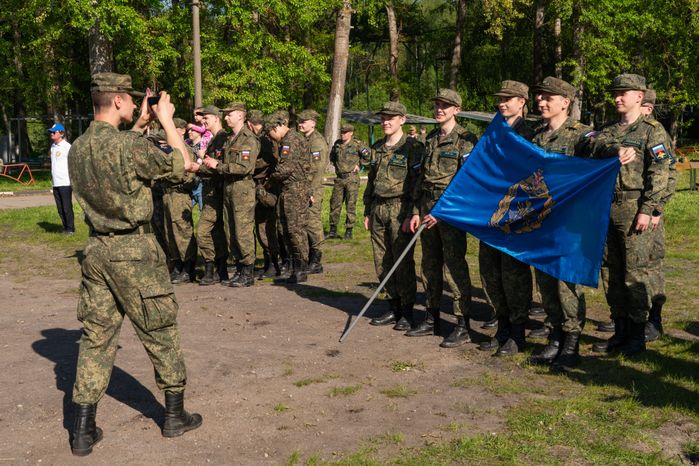 Военно-техническая игра "Арт-дуэль-2024" на аэродроме Волосово