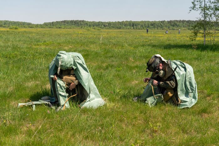 Военно-техническая игра "Арт-дуэль-2024" на аэродроме Волосово