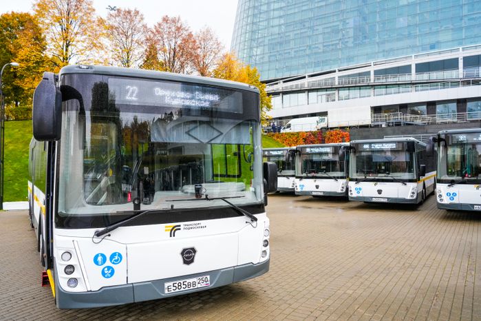 В филиалы "Мострансавто" передана очередная партия автобусов ЛиАЗ-5292