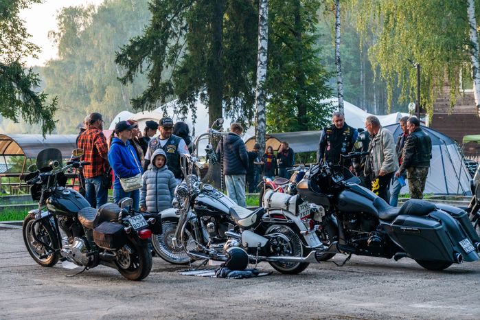 Музыка и мотоциклы на фестивале «Bike party отрыв-2025» в Можайске