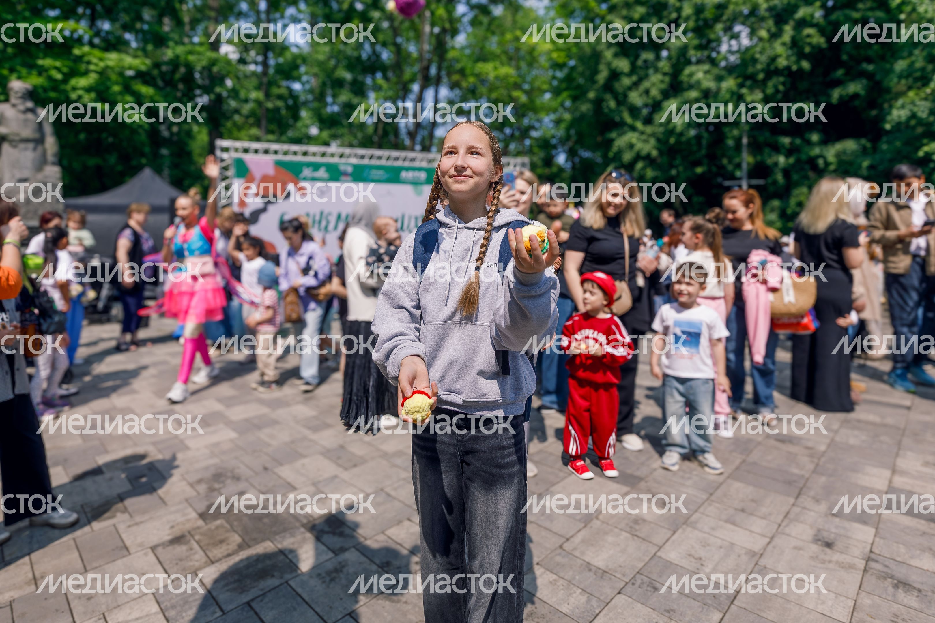 Праздник в честь Дня защиты детей в парке им. Л.Н. Толстого в Химках Праздник в честь Дня защиты детей в парке им. Л.Н. Толстого в Химках