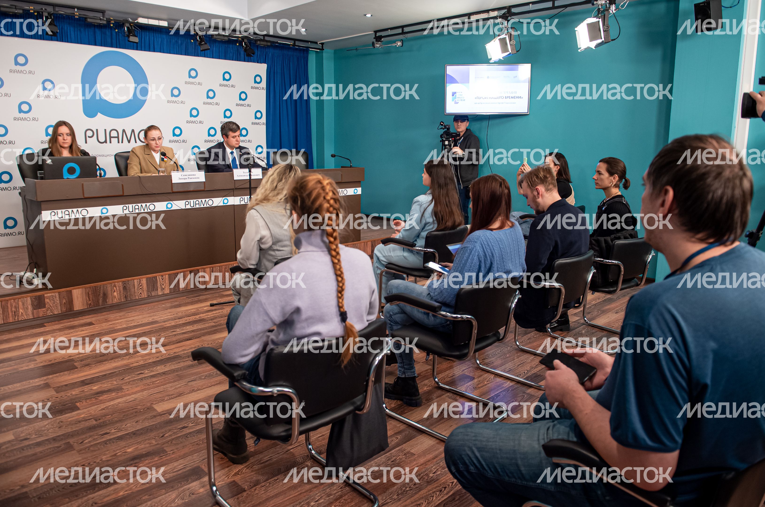 Пресс‑конференция на тему «Региональная премия для добровольцев «Герой нашего времени»: итоги и планы»