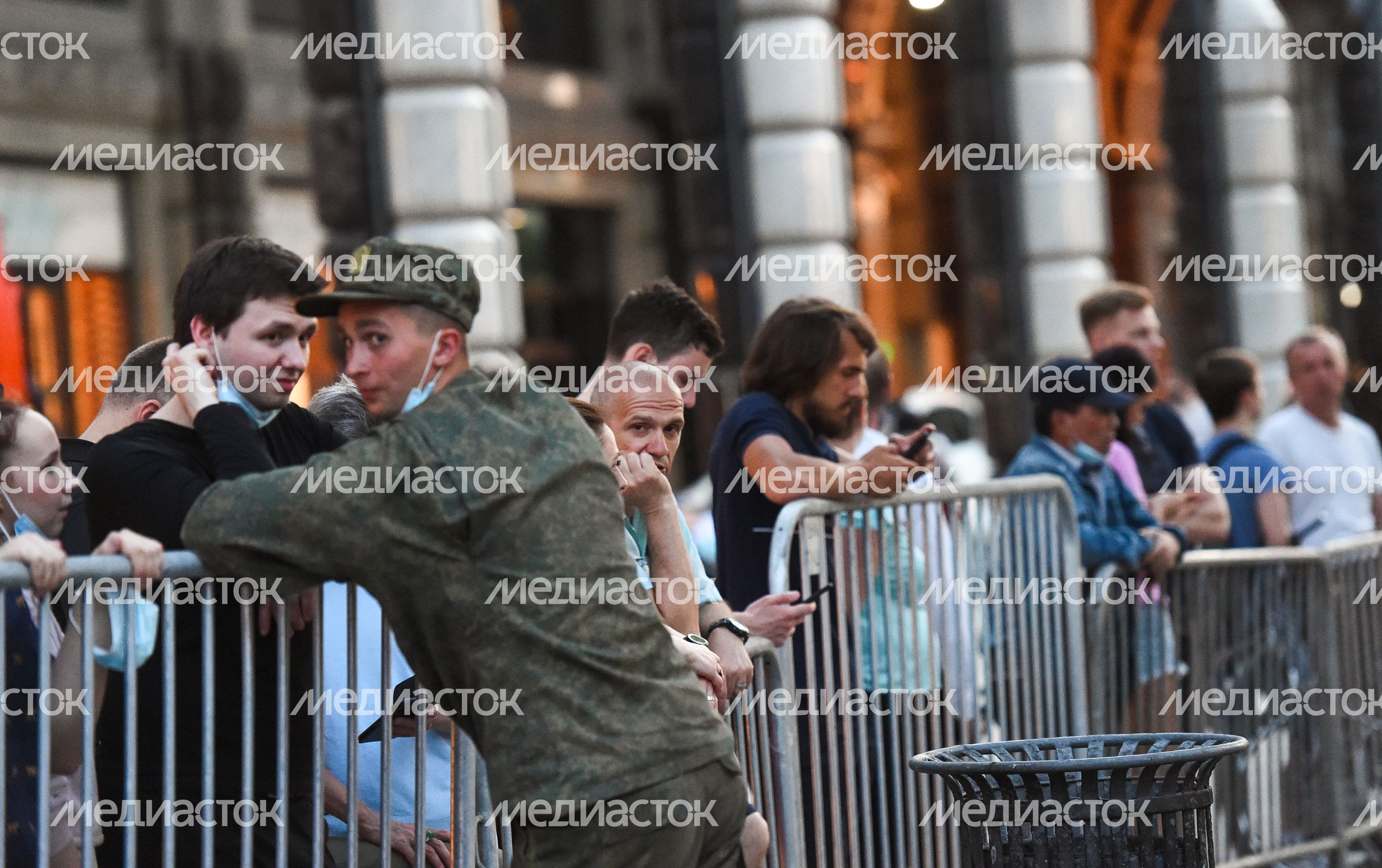 Вторая репетиция парада Победы в Москве