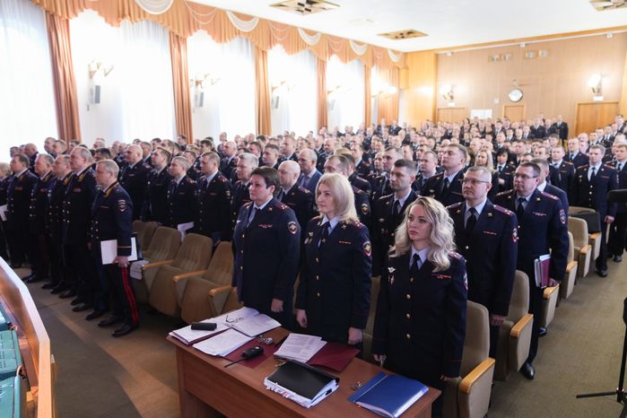 Заседание коллегии Главного управления Министерства внутренних дел России по Московской области