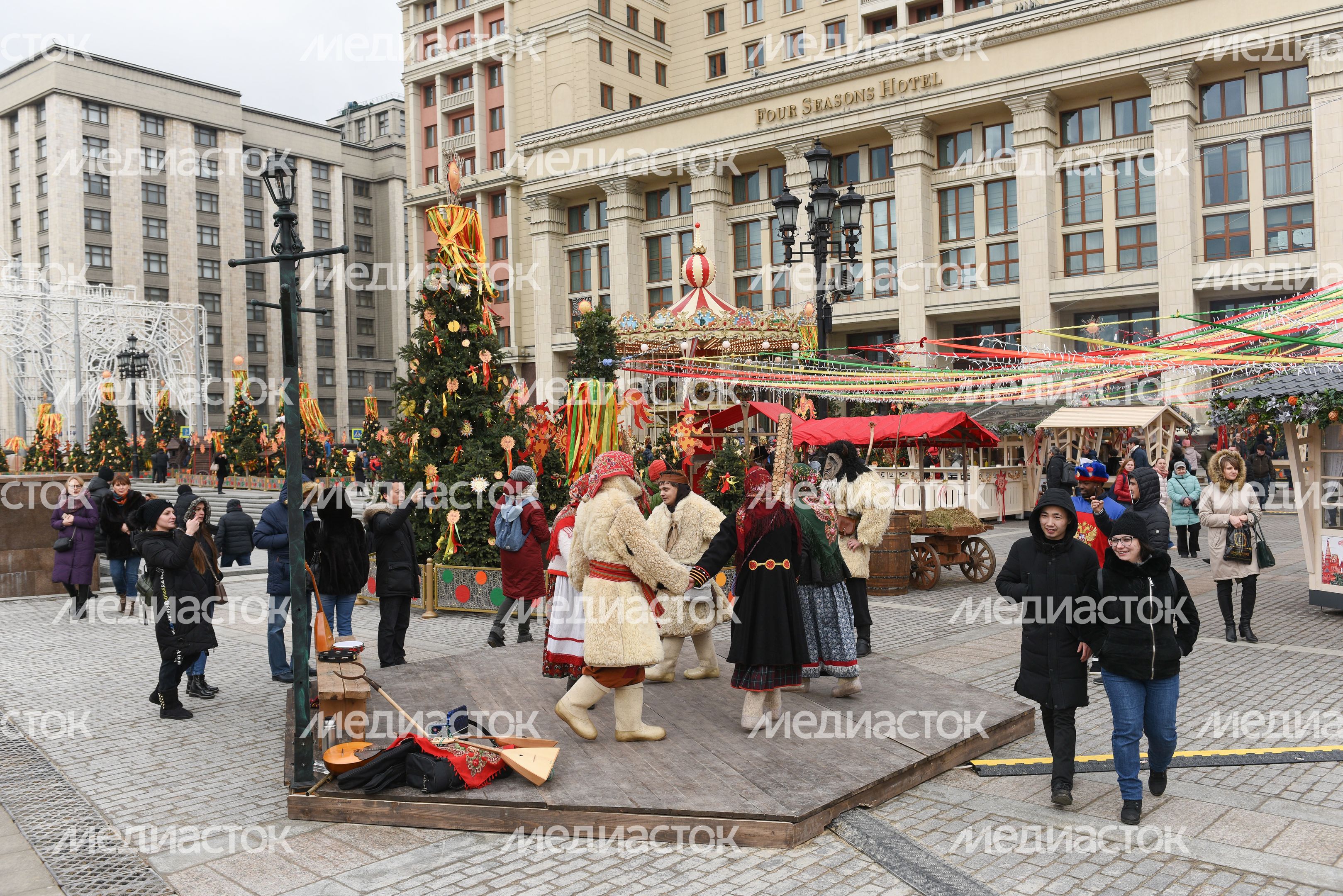 Открытие фестиваля «Московская Масленица»