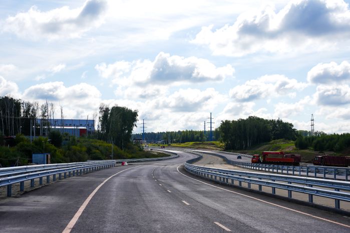 Открытие предпоследнего участка Южно-Лыткаринской автодороги