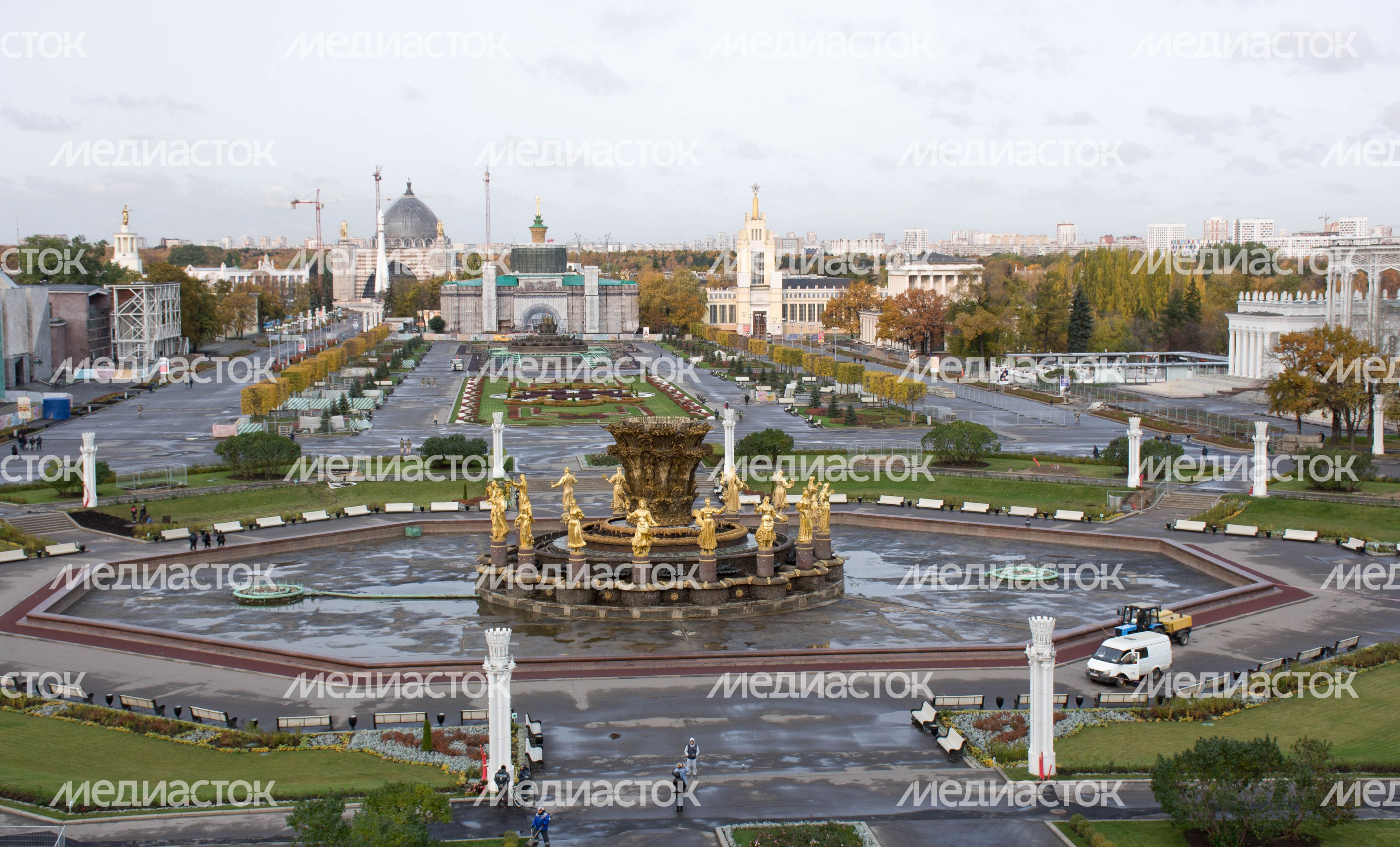 Реставрация павильонов ВДНХ