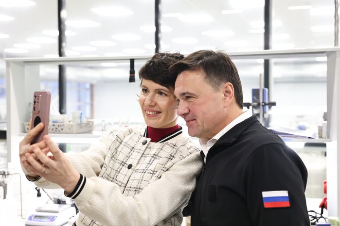 Андрей Воробьев посетил автоматизированный комплекс компании Mixit в г.о. Солнечногорск