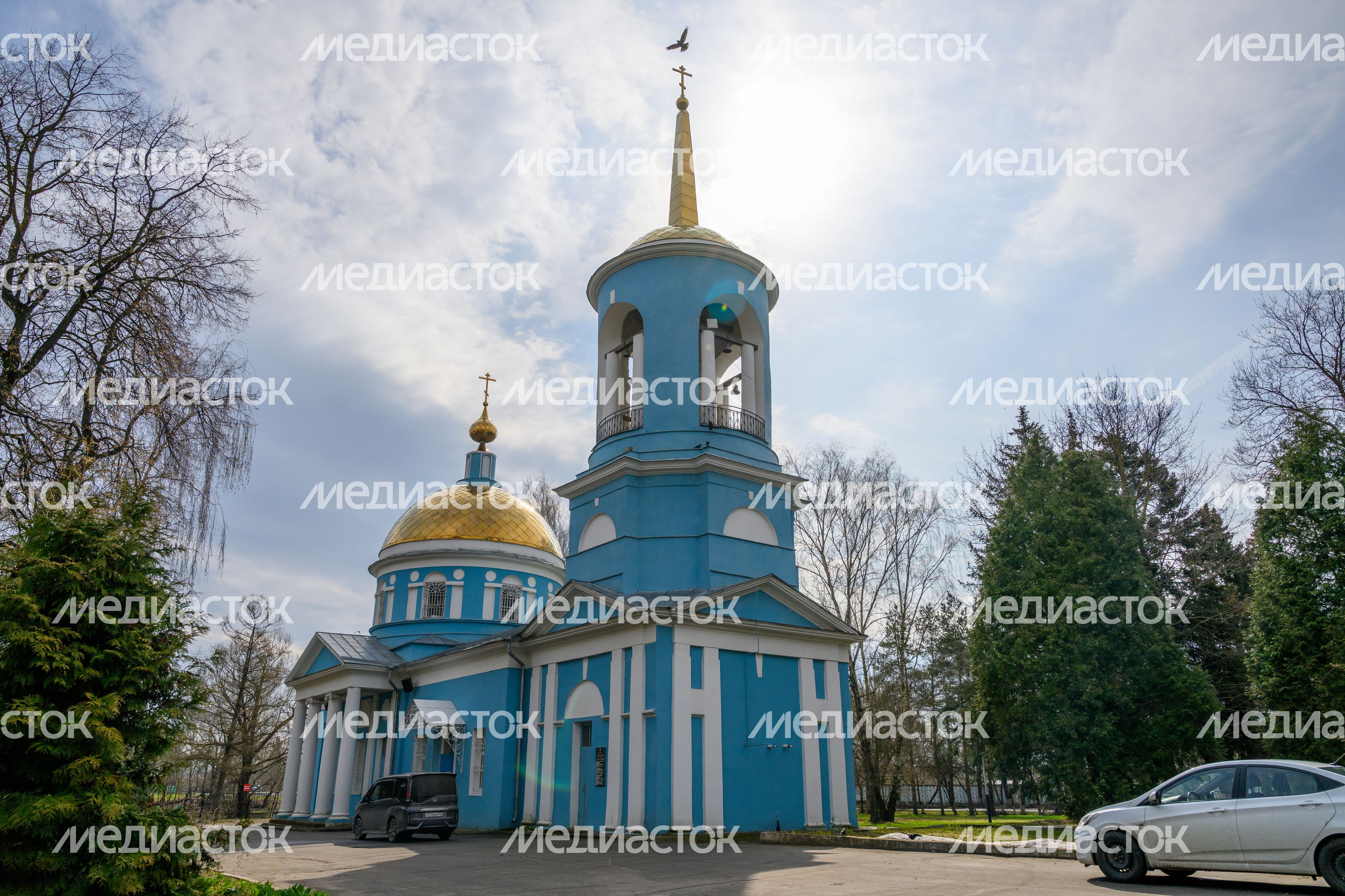 Знаменский храм в селе Непецино округа Коломна