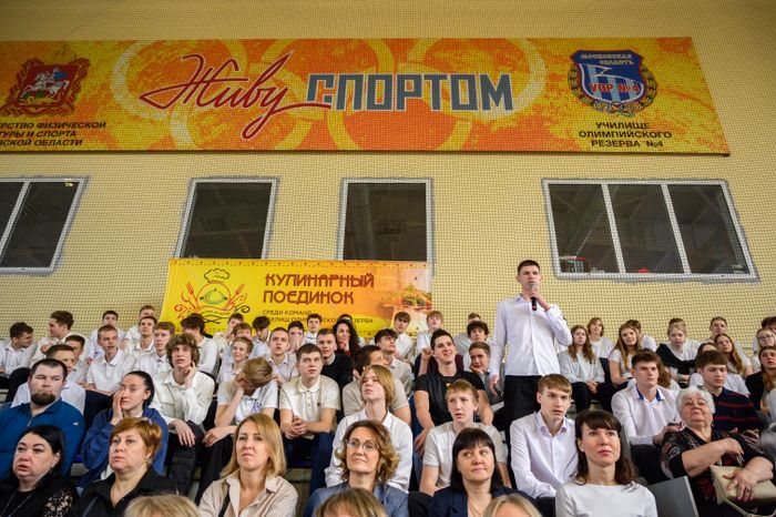 Встреча со знаменитыми спортсменами и олимпийскими чемпионами на "Кулинарном поединке 2025"
