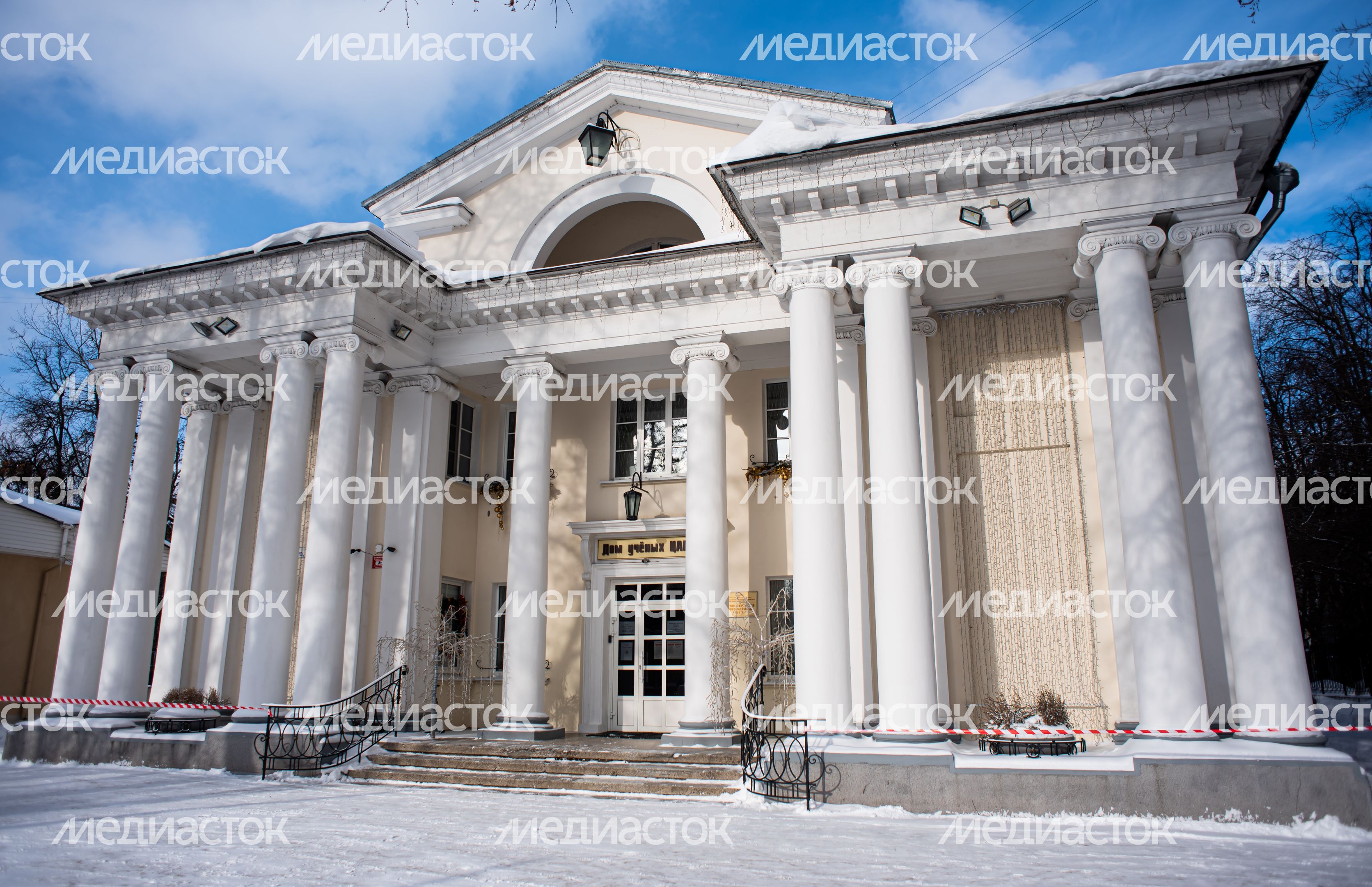 Зимние виды города Жуковский