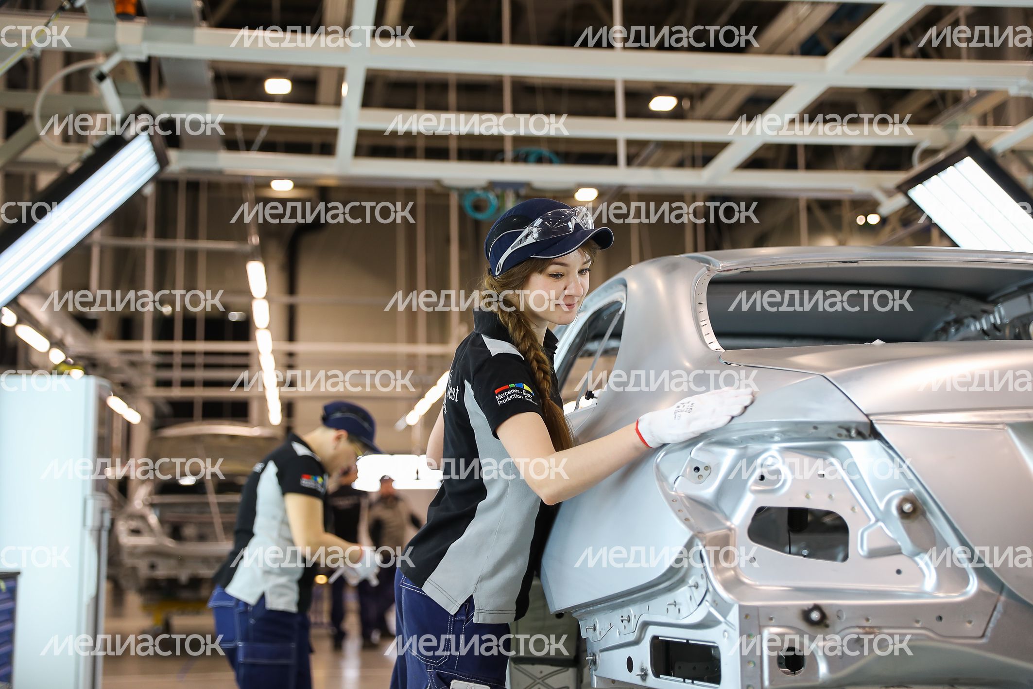 Открытие автомобильного завода Mercedes‑Benz в Подмосковье