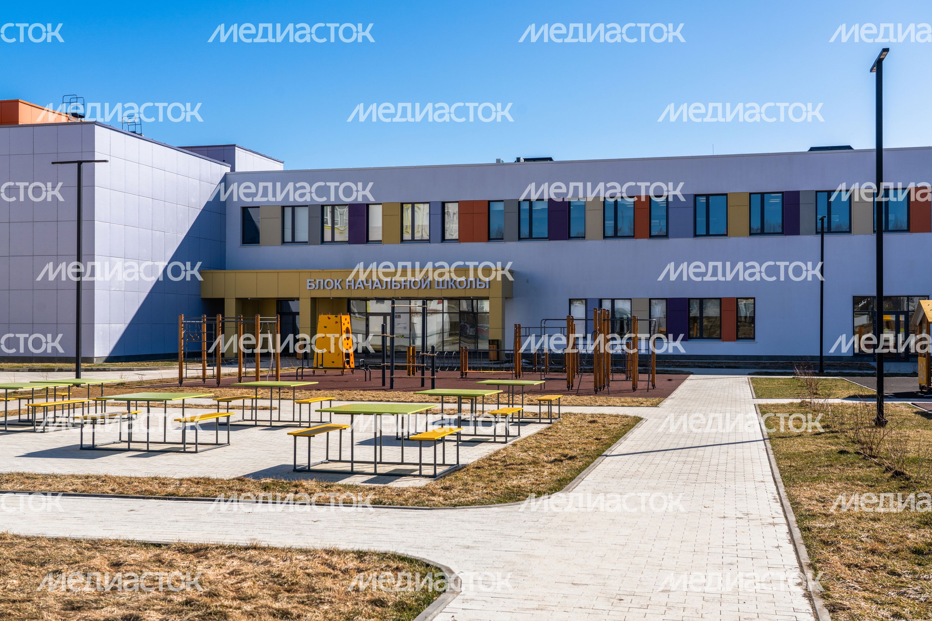 Новый учебный корпус Верзиловской школы в округе Ступино Новый учебный корпус Верзиловской школы в округе Ступино