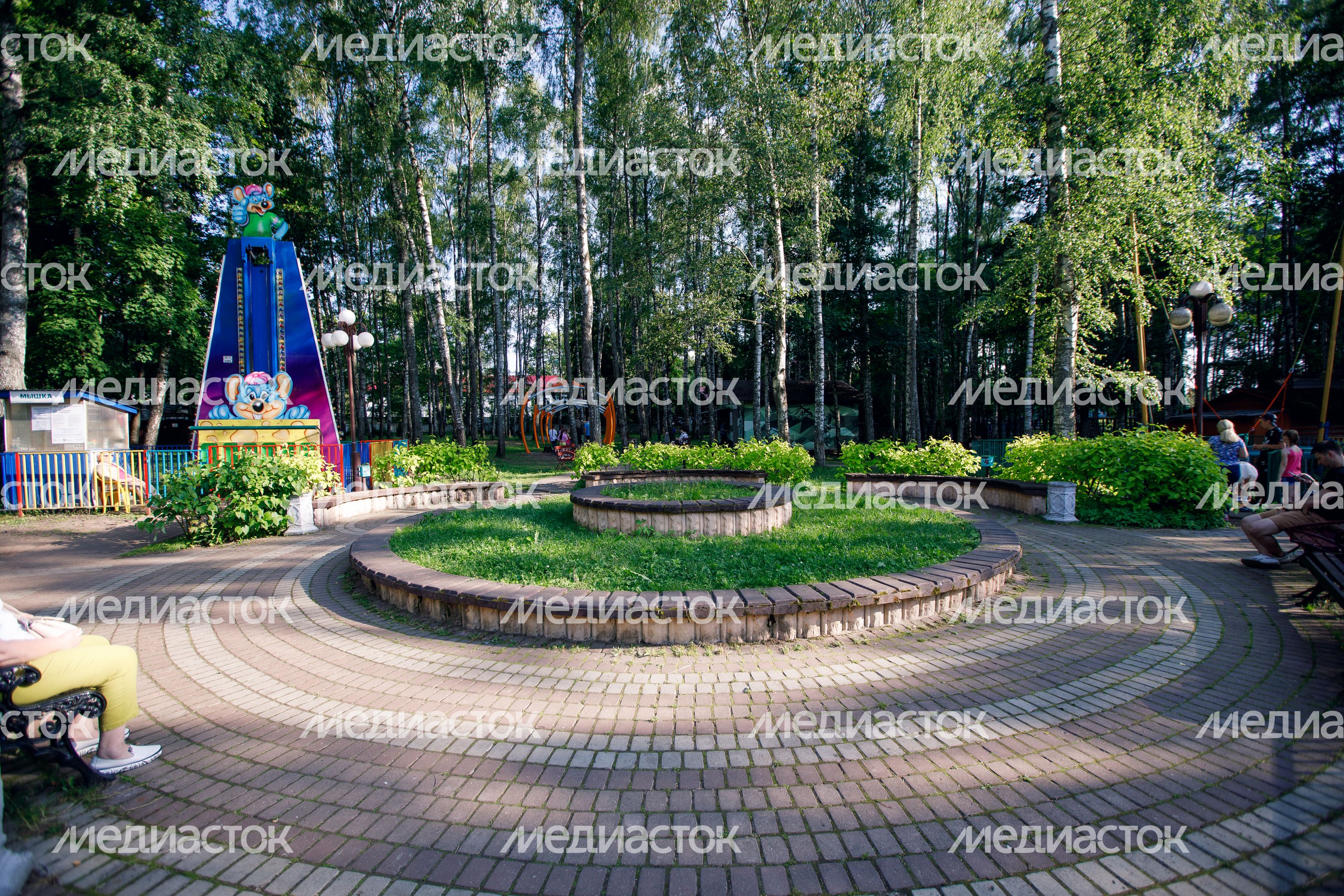 Дмитров. Парк Березовая роща Дмитров. Парк Березовая роща