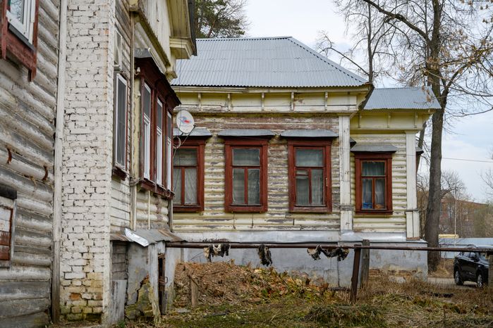 Дом управляющего ткацкой фабрики Н. Зимина в городе Дрезна Орехово-Зуевского округа
