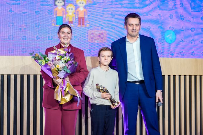 Зампред правительства Московской области Вячеслав Духин на премии "Золотой пиксель"