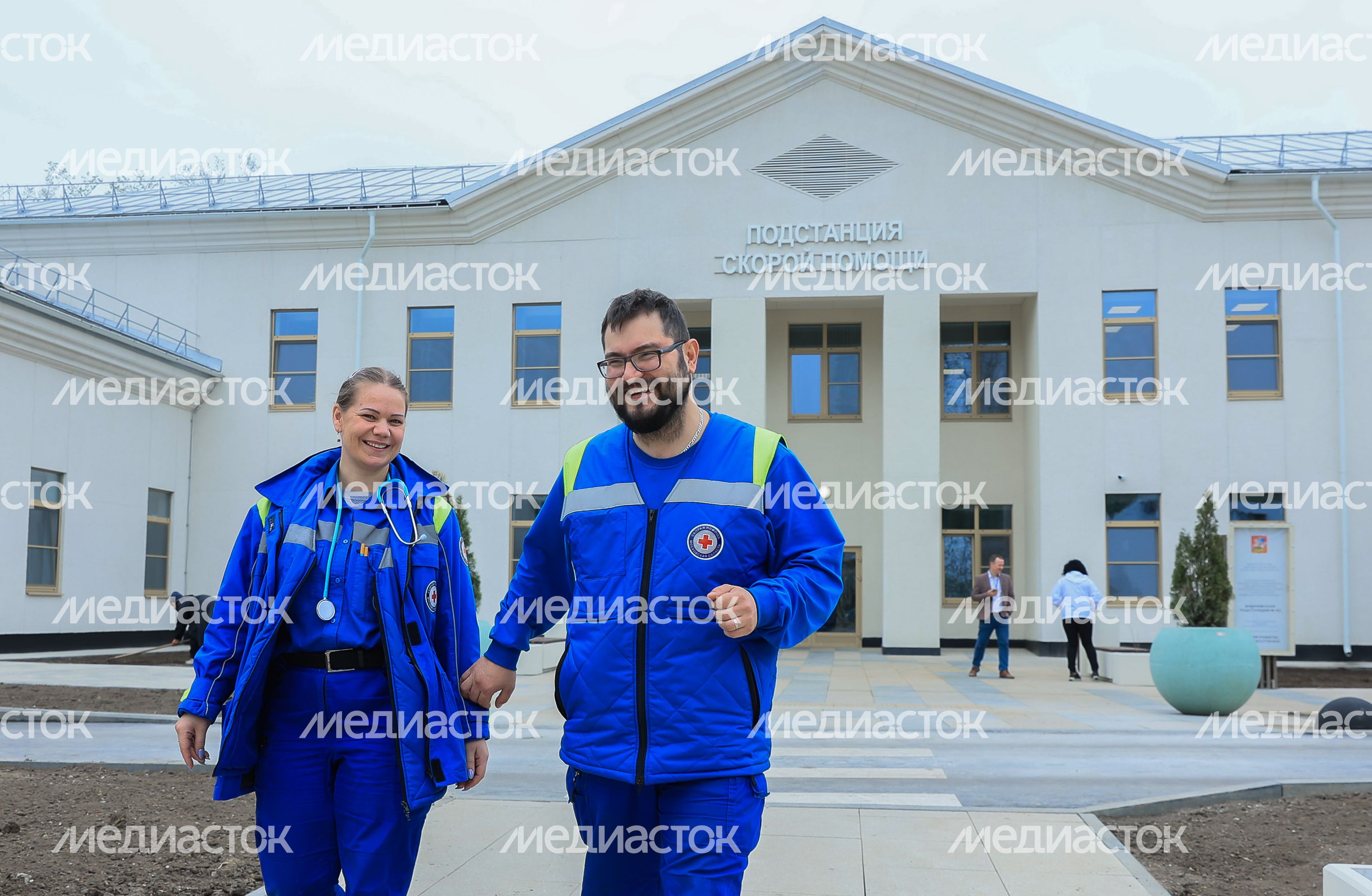 Посещение подстанции скорой помощи в Ленинском округе Губернатором Подмосковья