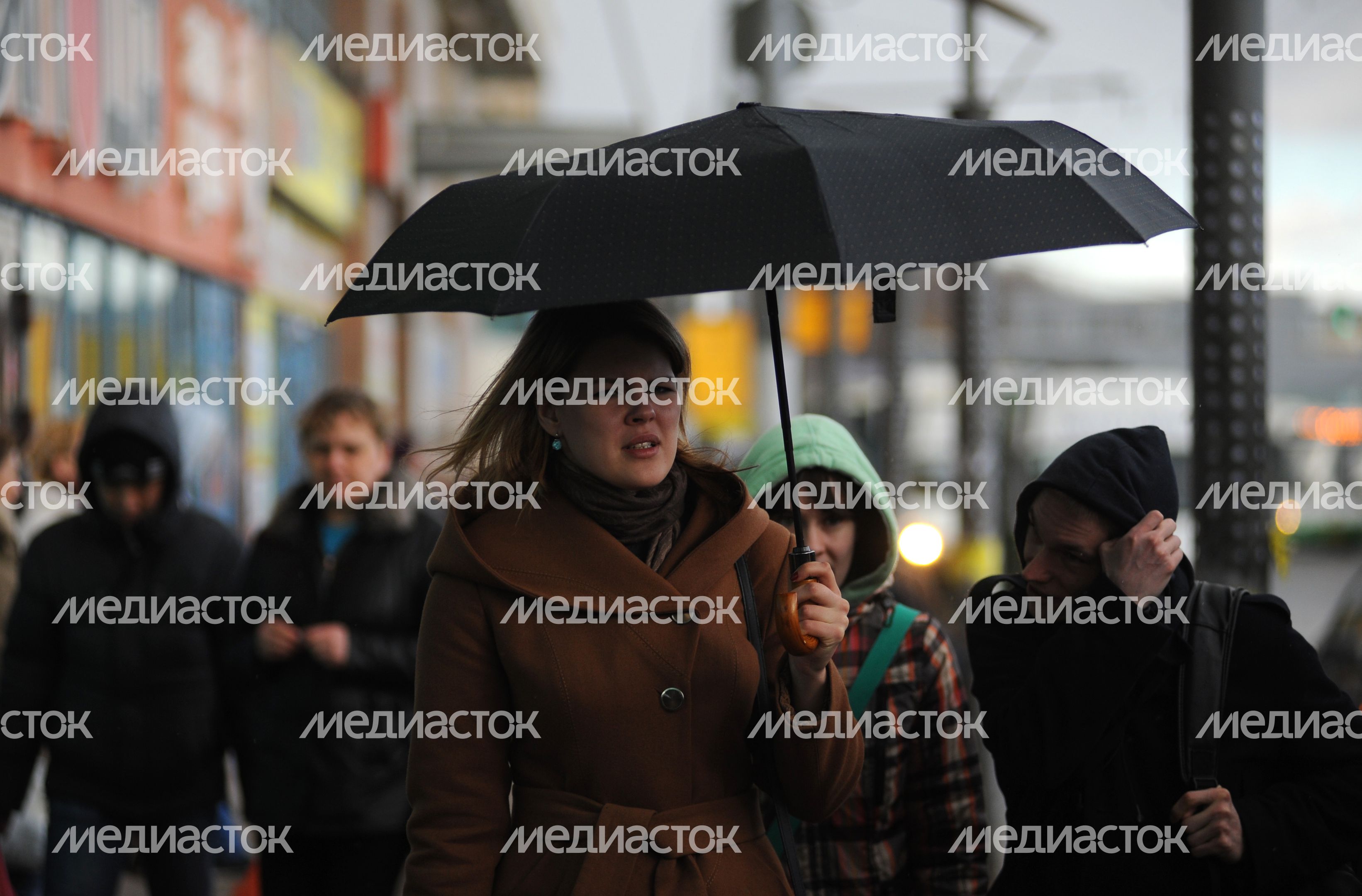 Дождь в Москве