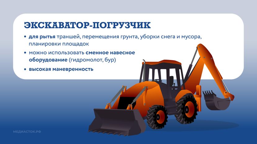 Новая спецтехника в автопарке МБУ горизонталь 07