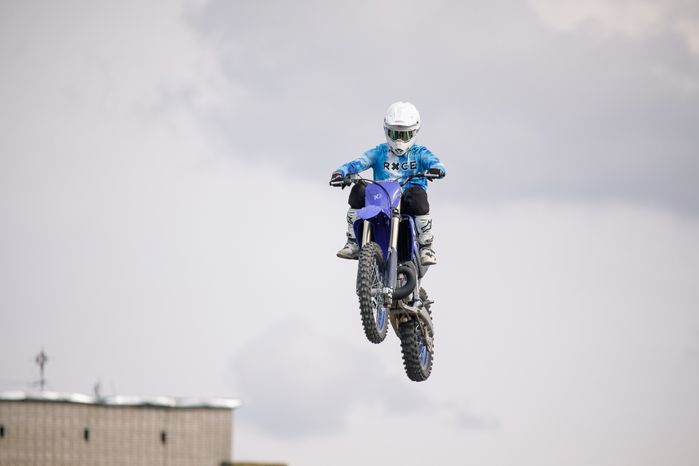 Шоу команды мотофристайла FMX13 в Лобне