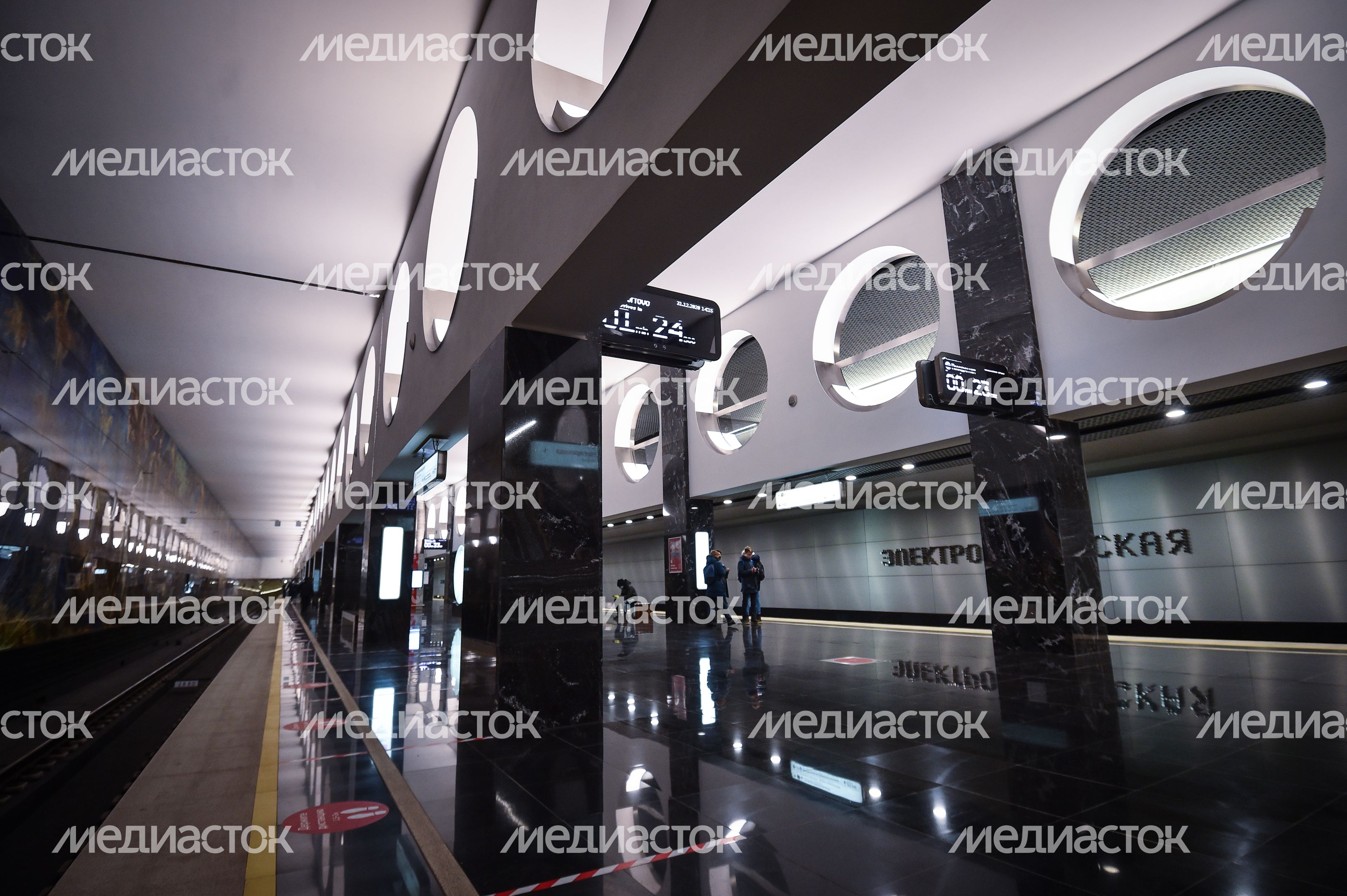 Открытие станции «Электрозаводская» Большой кольцевой линии метро