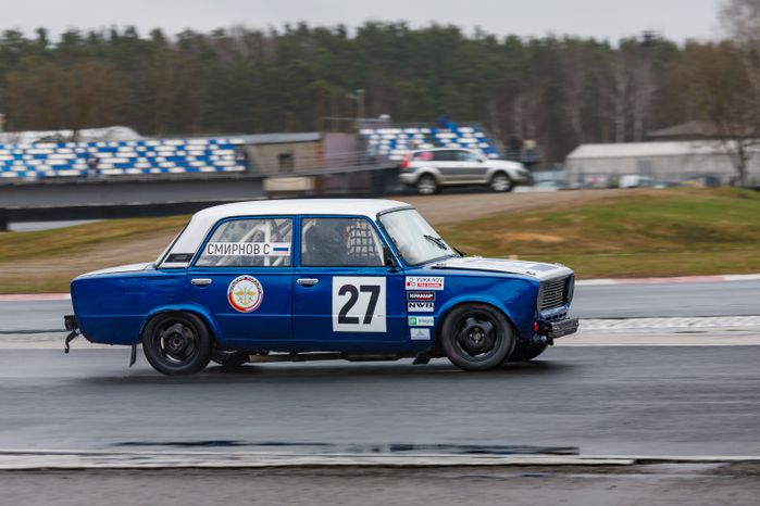 Открытие сезона ралли-кросса на гоночной трассе ADM Raceway в Мячково округа Люберцы