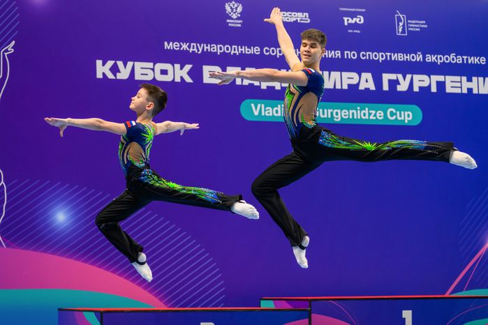 Финал Кубка Гургенидзе по спортивной акробатике в двойках в Одинцово