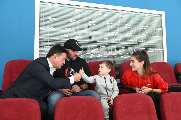 Открытие Губернатором Подмосковья финала хоккейного турнира «ОВИ-Cup»