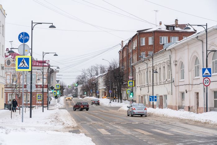 Серпухов. Виды города. Зима