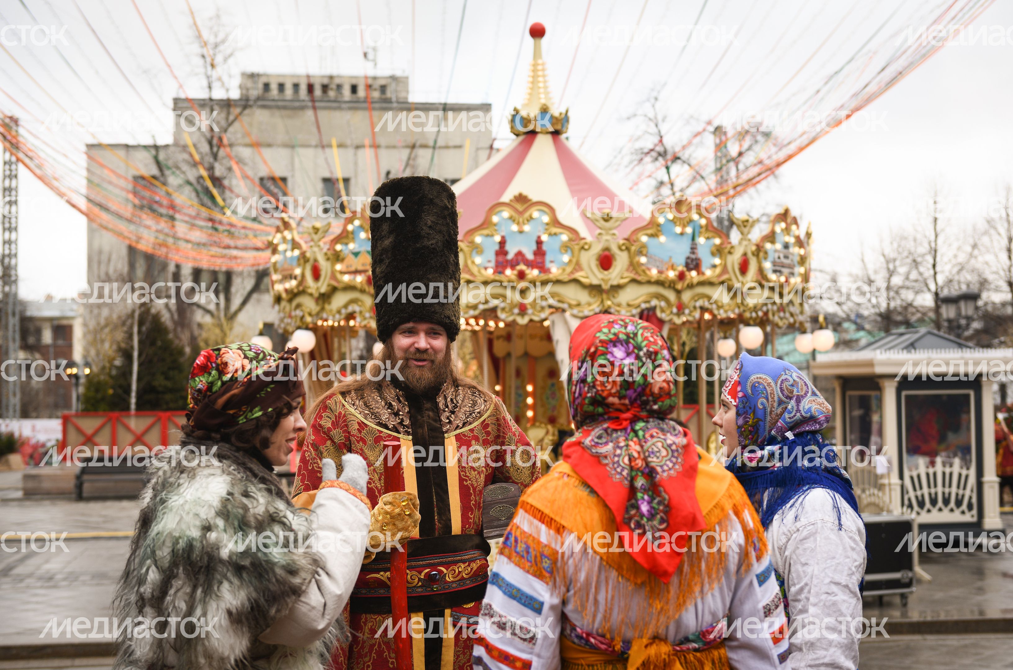 Открытие фестиваля «Московская Масленица»