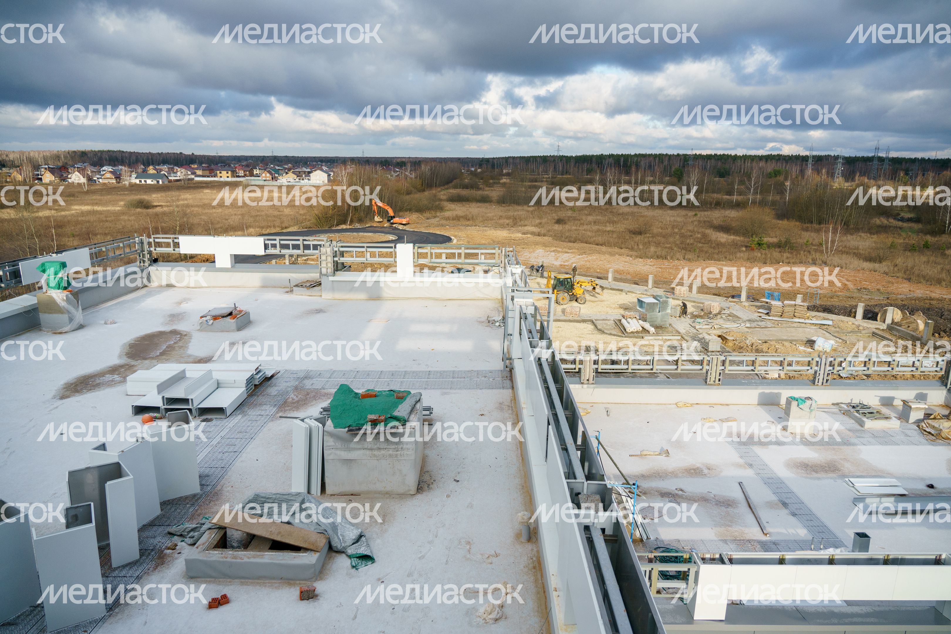 Серпухов. Строительство поликлиники. Ноябрь 2023 г. Серпухов. Строительство поликлиники. Ноябрь 2023 г.