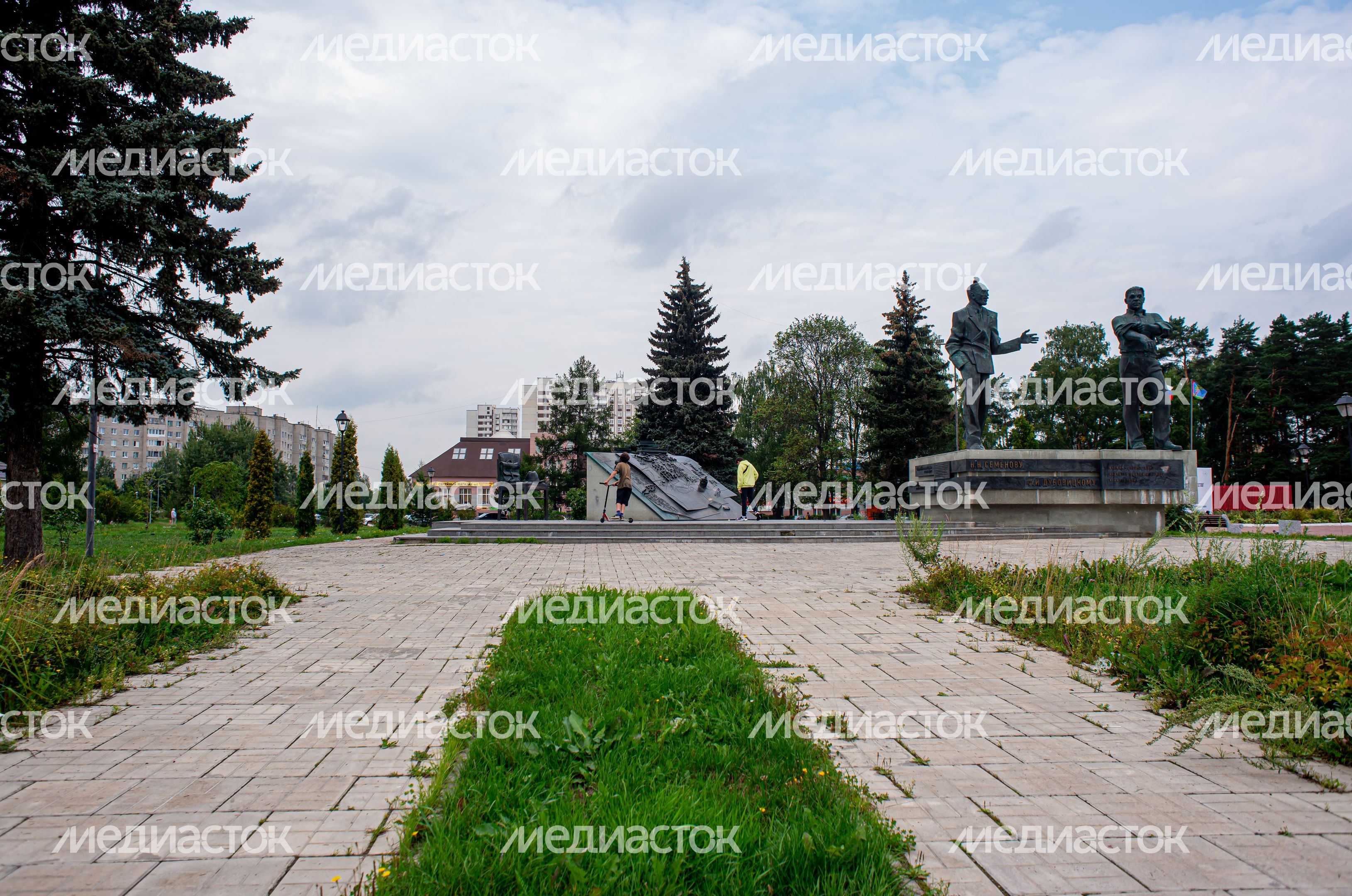 Летние виды города Черноголовка
