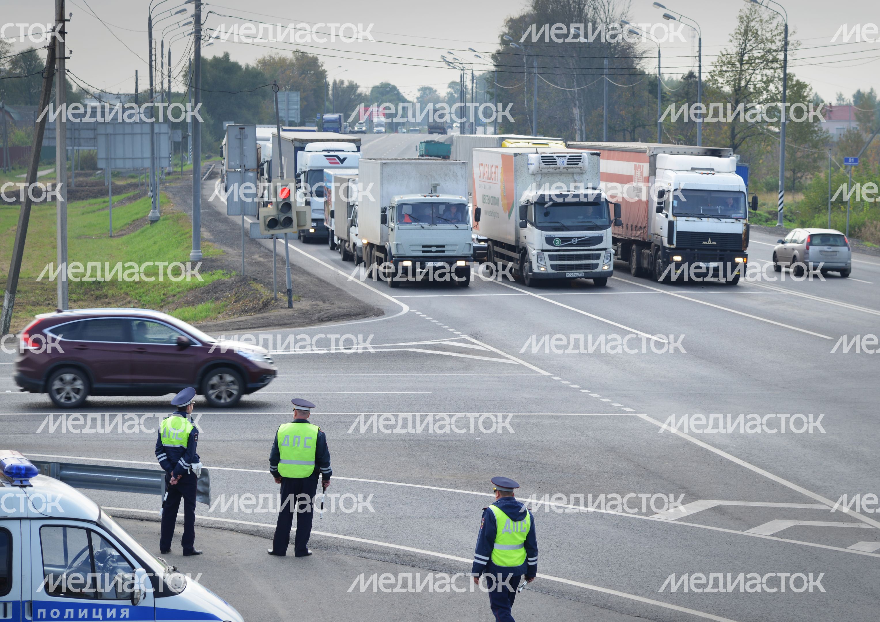 Работа пункта весового контроля