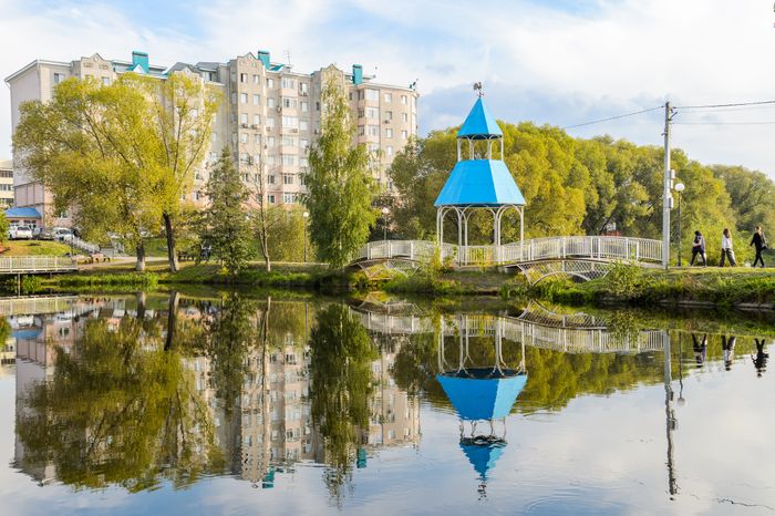 Бронницы. Кожурновский пруд