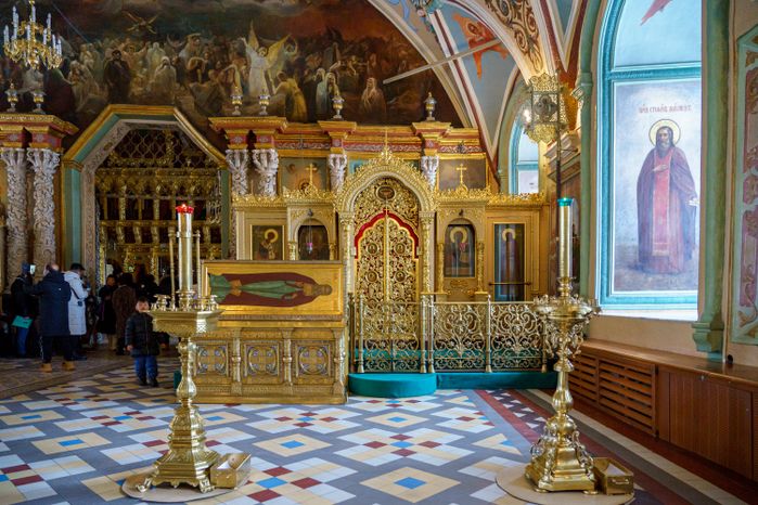 Сергиев Посад. Свято-Троицкая Сергиева лавра. Зима