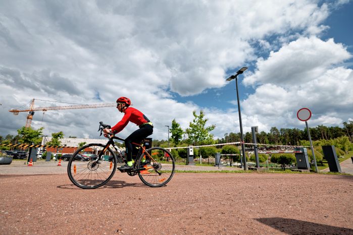 Первый велозаезд серии Gran Fondo Gravel Race в парке Малевича Одинцовского округа