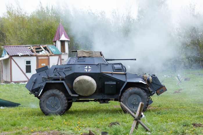 Военно-историческая реконструкция "Третий удар. Освобождение Крыма"