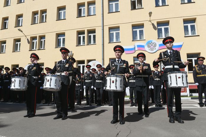 Последний звонок в Московском президентском кадетском училище имени М.А. Шолохова, 1 часть