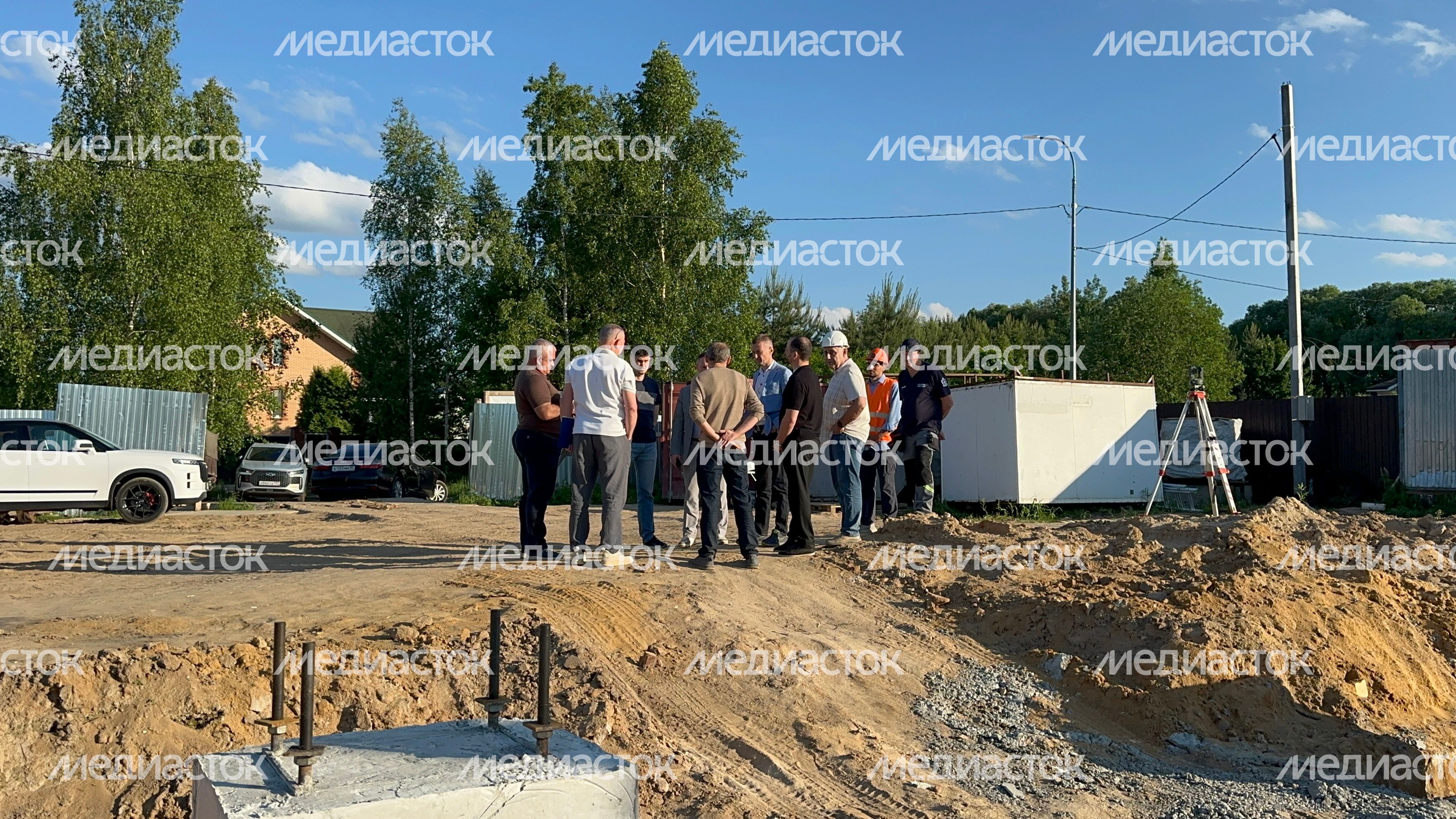 Первый заместитель министра ЖКХ Московской области Дмитрий Лабыкин проверил ход строительства инфраструктурных объектов Первый заместитель министра ЖКХ Московской области Дмитрий Лабыкин проверил ход строительства инфраструктурных объектов