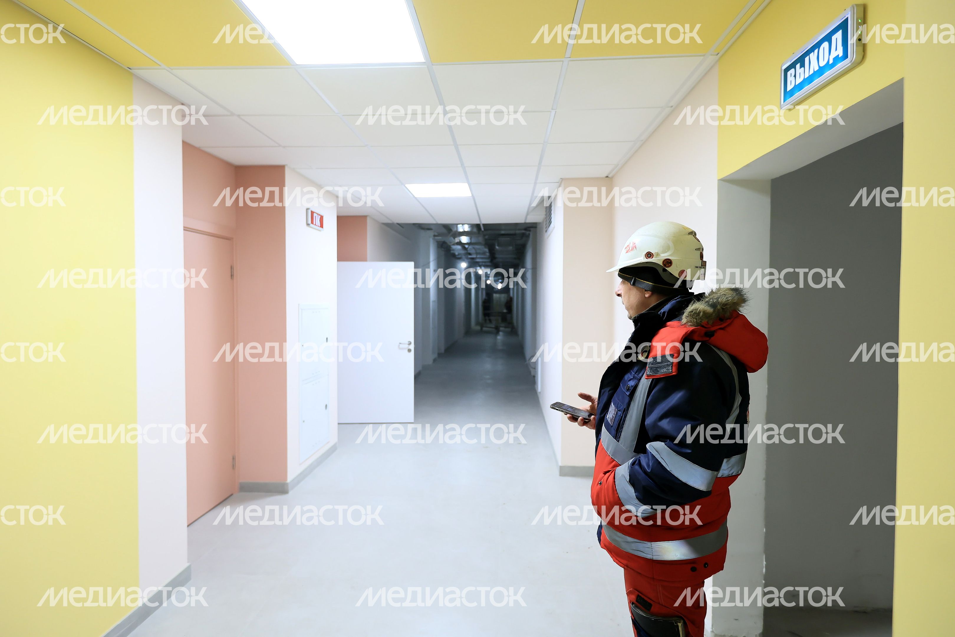 Проверка хода работ в будущем кампусе для проживания и детском технопарке на базе Физтех-лицея им. П.Л. Капицы Губернатором Подмосковья