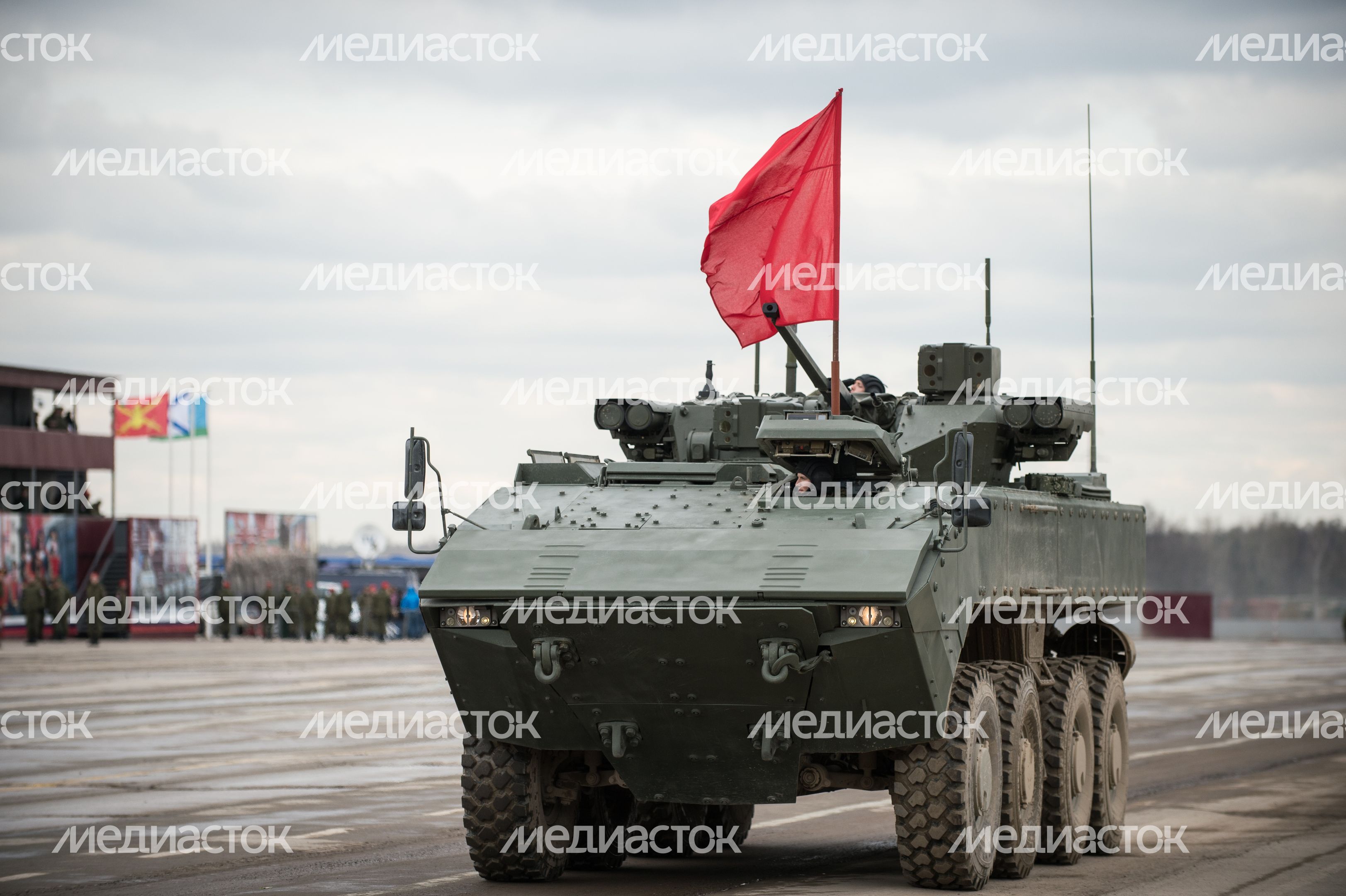Репетиция Парада Победы в Алабино