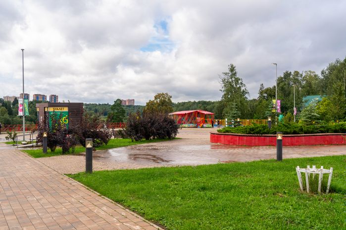 Парк «Подрезково» летом в Химках