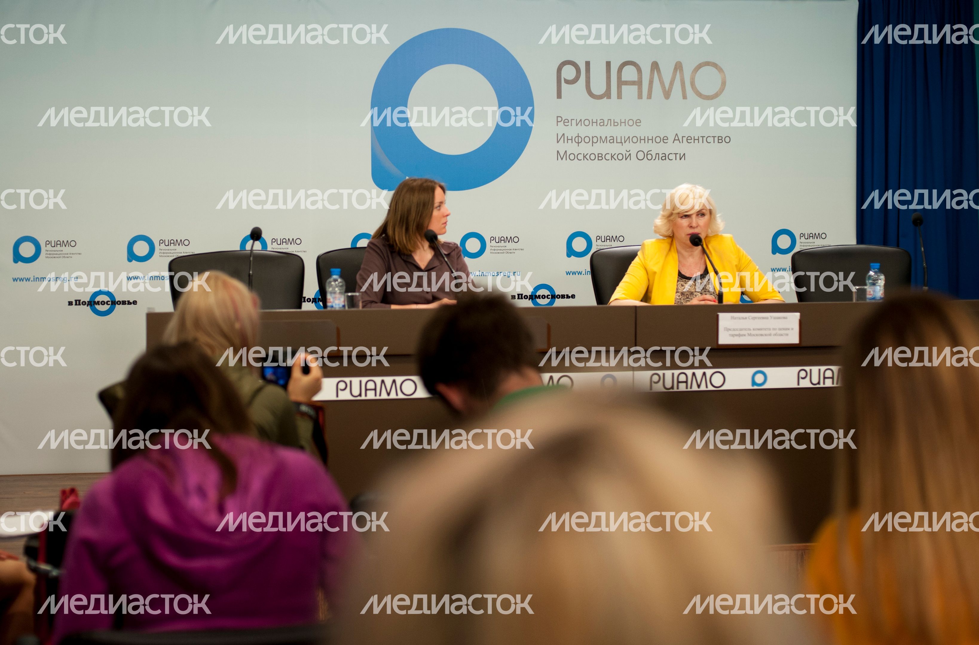 Пресс-конференция Натальи Ушаковой в РИАМО