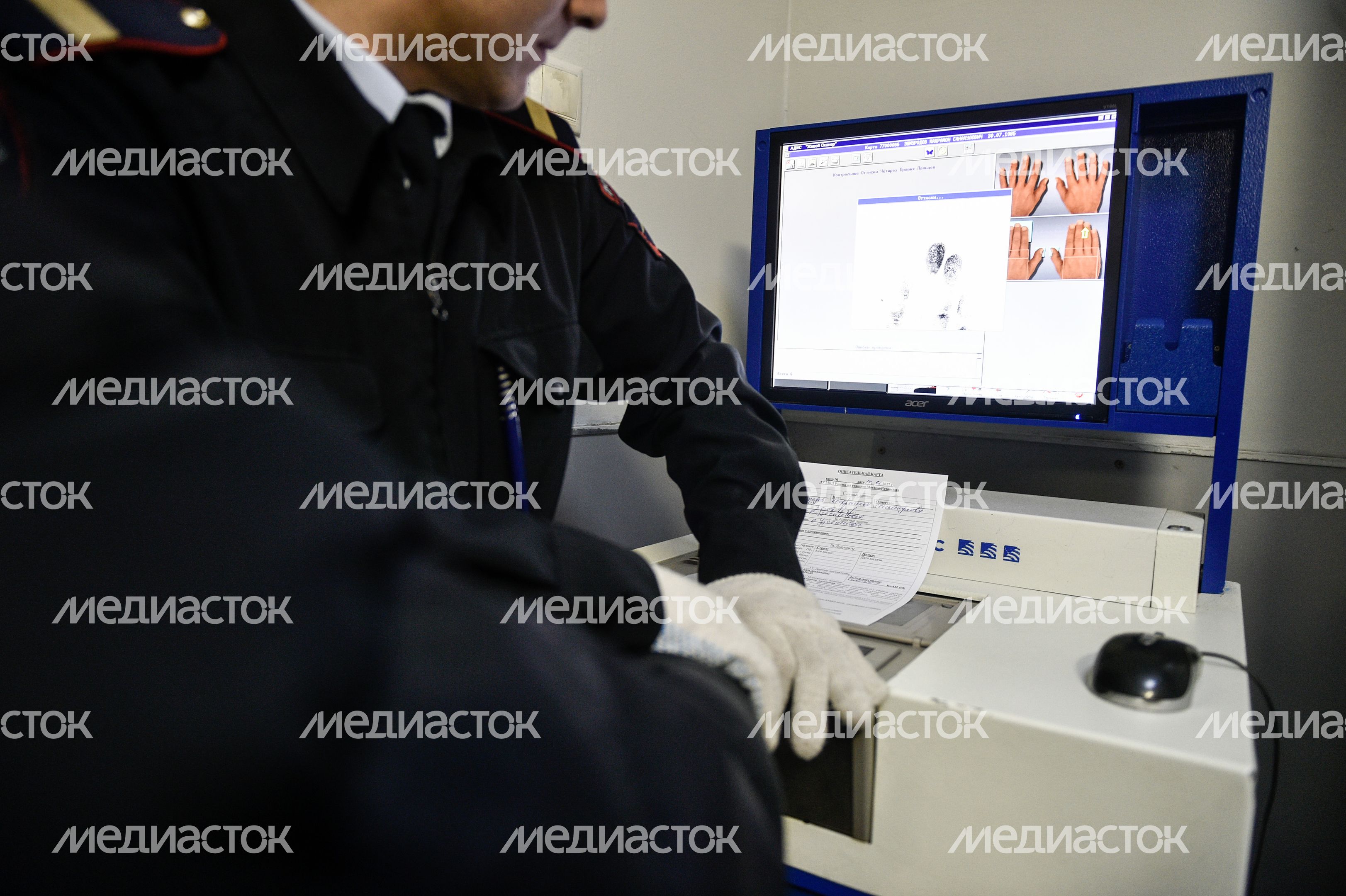 Работа Полции на Казанском вокзале
