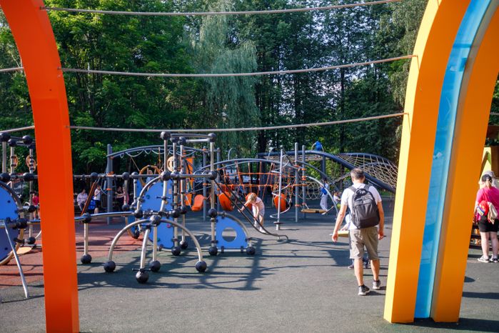 Дмитров. Парк Березовая роща