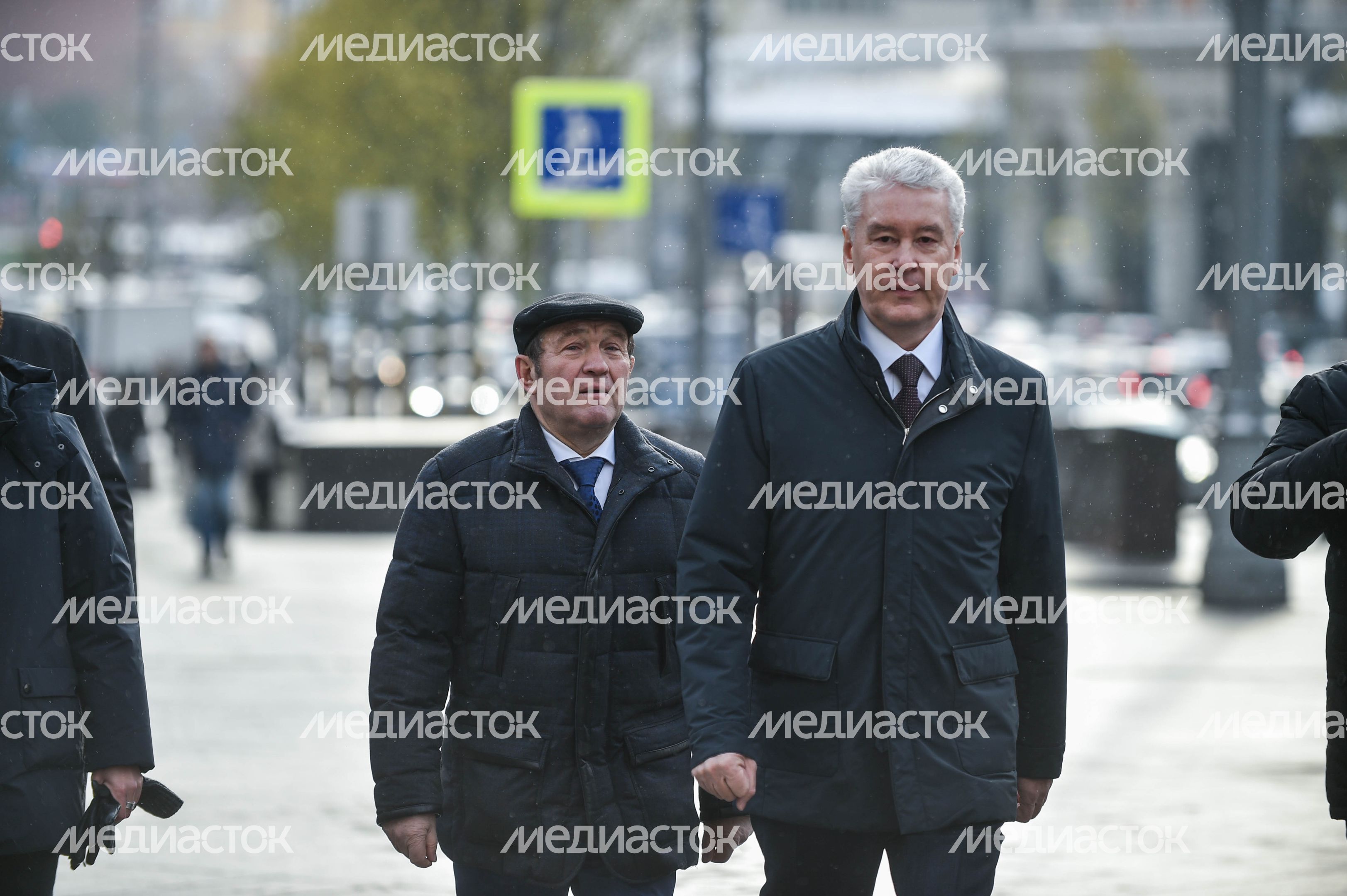 Посадка лип на Тверской улице