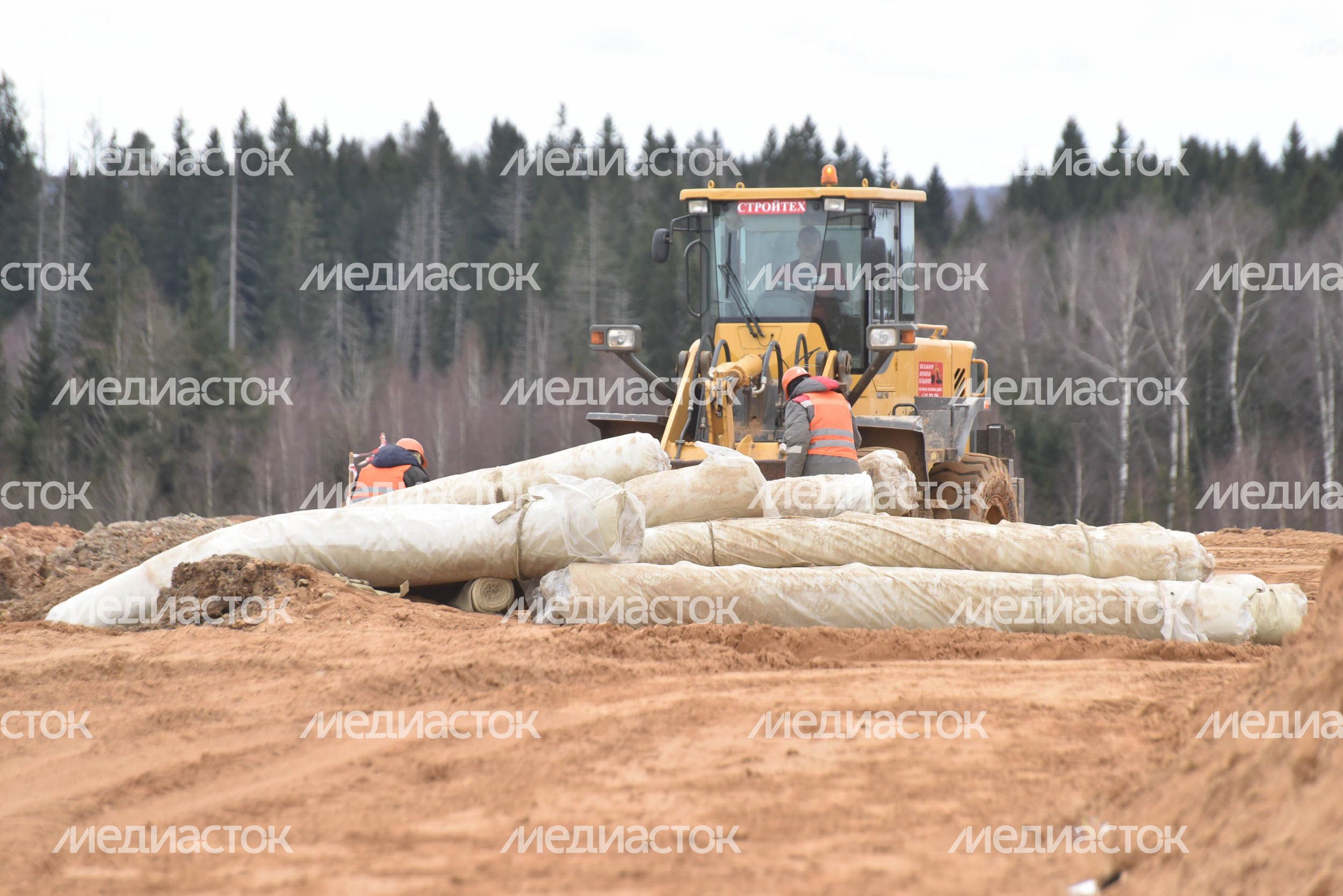 Проверка полигона ТБО «Ядрово» к началу процесса дегазации
