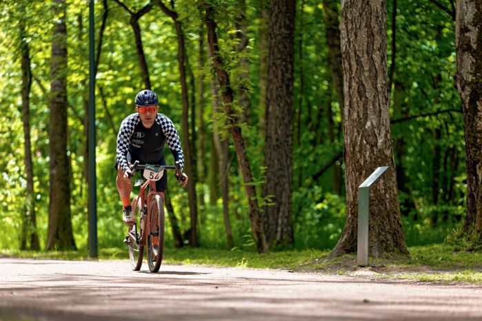 Первый велозаезд серии Gran Fondo Gravel Race в парке Малевича Одинцовского округа